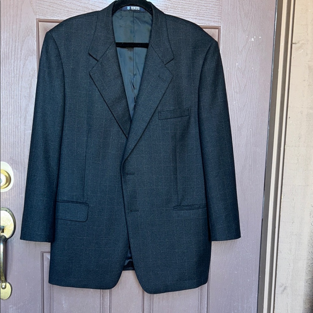 Classic Dark Gray Men's Blazer